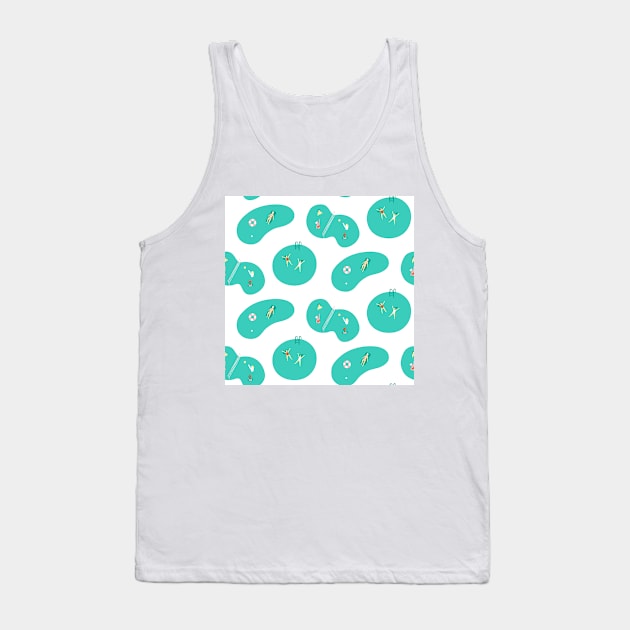 Poolside Tank Top by Salty Siren Studios